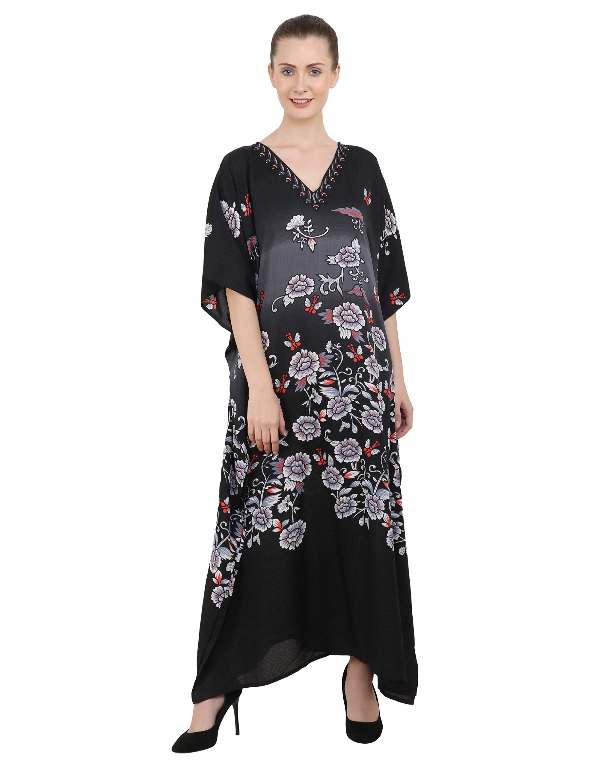 Miss Lavish London Long Kaftan for Women- African Beach & Modern Kaftan Dress for Party and Weddings