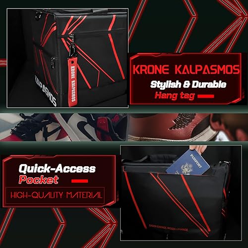 Miniatura 4 de Bolsa de viaje para zapatos deportivos, maleta de zapatos para viajes, bolsa de gimnasio, bolsa de deporte, una bolsa de viaje multifuncional con 3