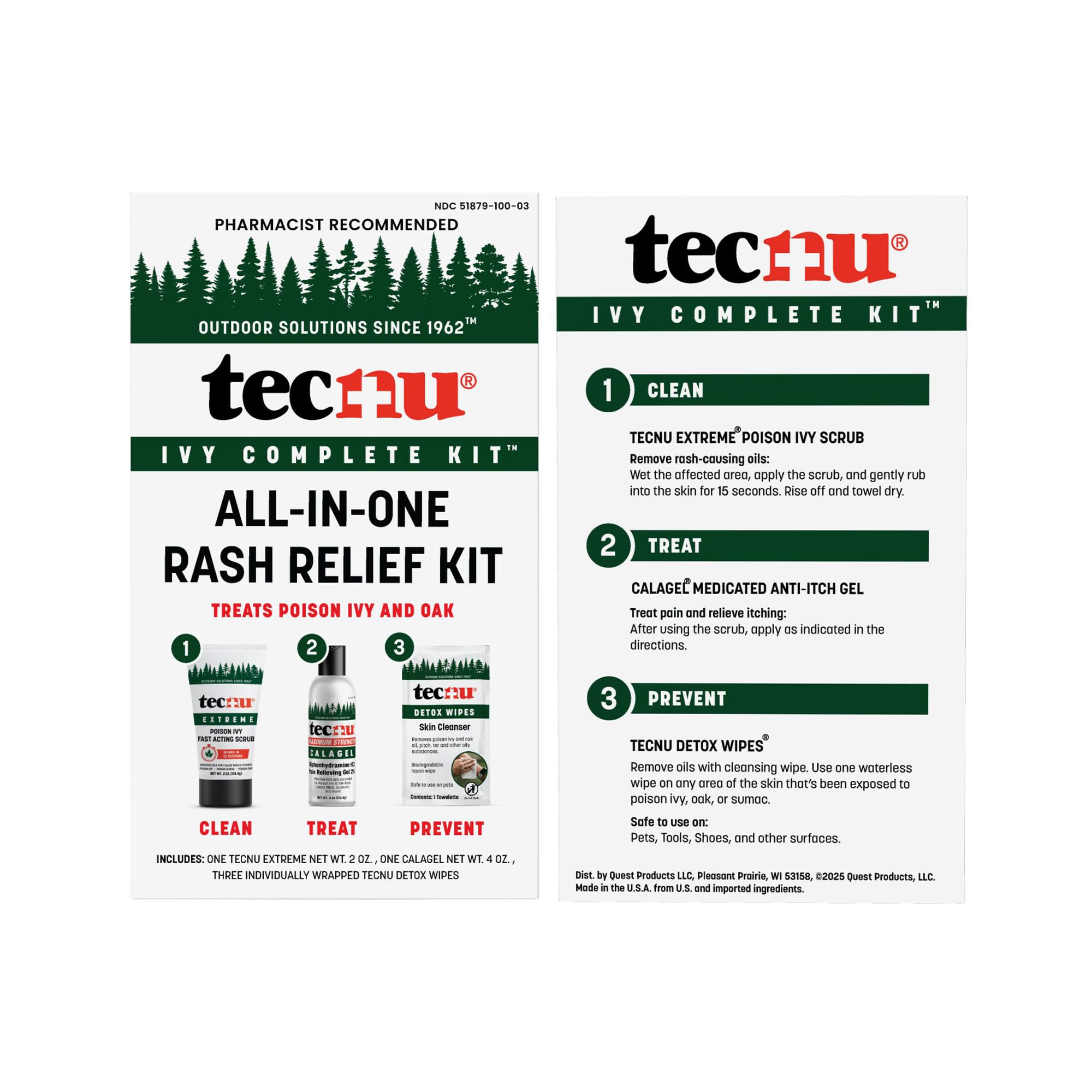 Tecnu Ivy Complete Kit All-In-One Rash Relief Kit For Poison Ivy & Oak Rash — Amazon image 8
