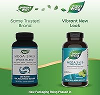 Vista 2 de Nature 's Way Mega Mezcla de 3/6/9 1350 mg, 15441, 1, 1