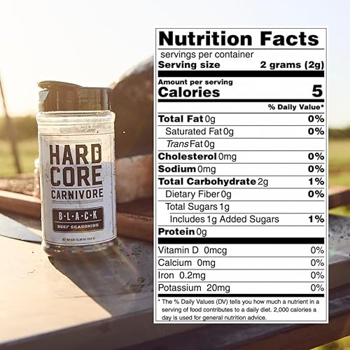 Vista 81 de Hardcore Carnivore Condimento cajún (agitador de 10.5 onzas) hecho en Texas, mezcla auténtica para gumbo, frijoles rojos y arroz, jambalaya y más