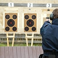 Vista 8 de Soporte de objetivo ajustable, objetivos de papel de varios tamaños, resistente y fácil de ensamblar, soporte de objetivo portátil para alcance