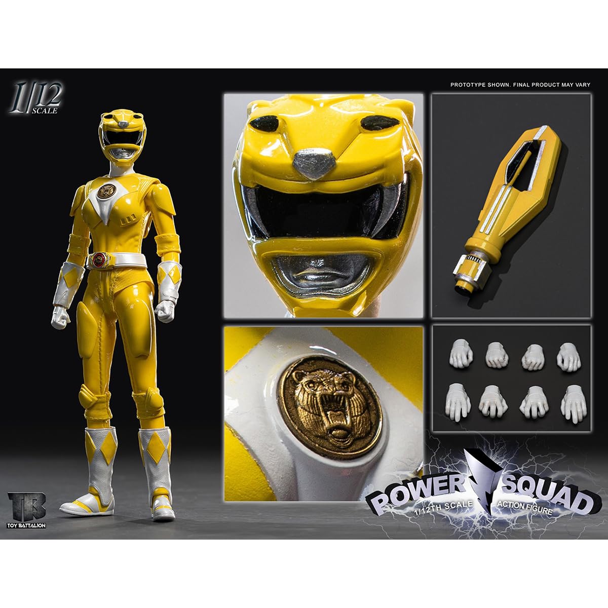 Toys Battalion1/12パワー ス クワッド 6体セット TB020 Power Squad Set of 6 Action Figures 1/12 TOYS BATTALION TB020