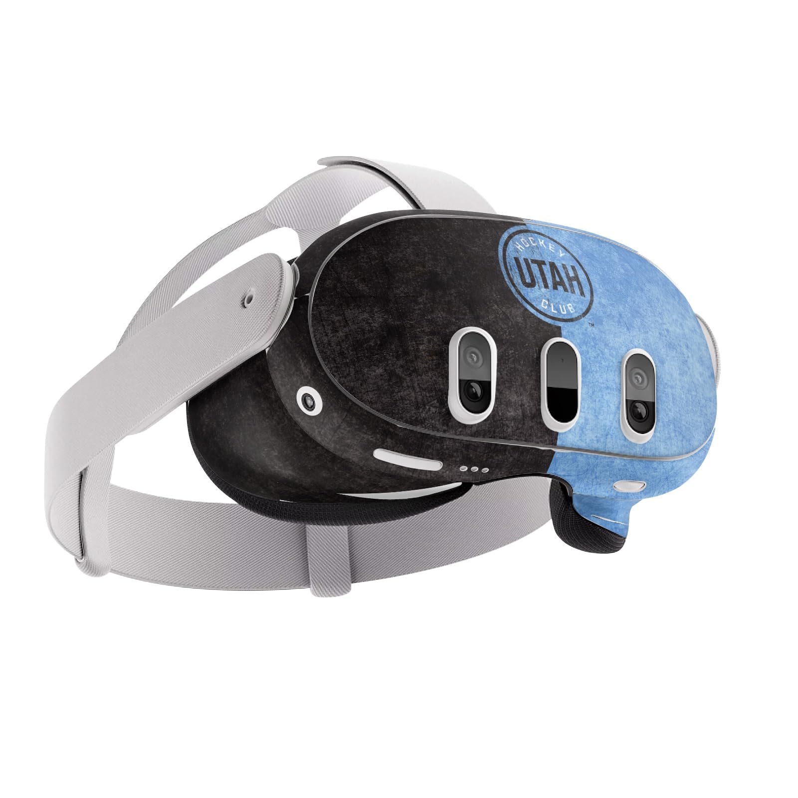 Head Case Designs Officially Licensed NHL Half Distressed Utah Hockey Club Vinyl Sticker Skin Decal Cover Compatible with Meta Quest 3