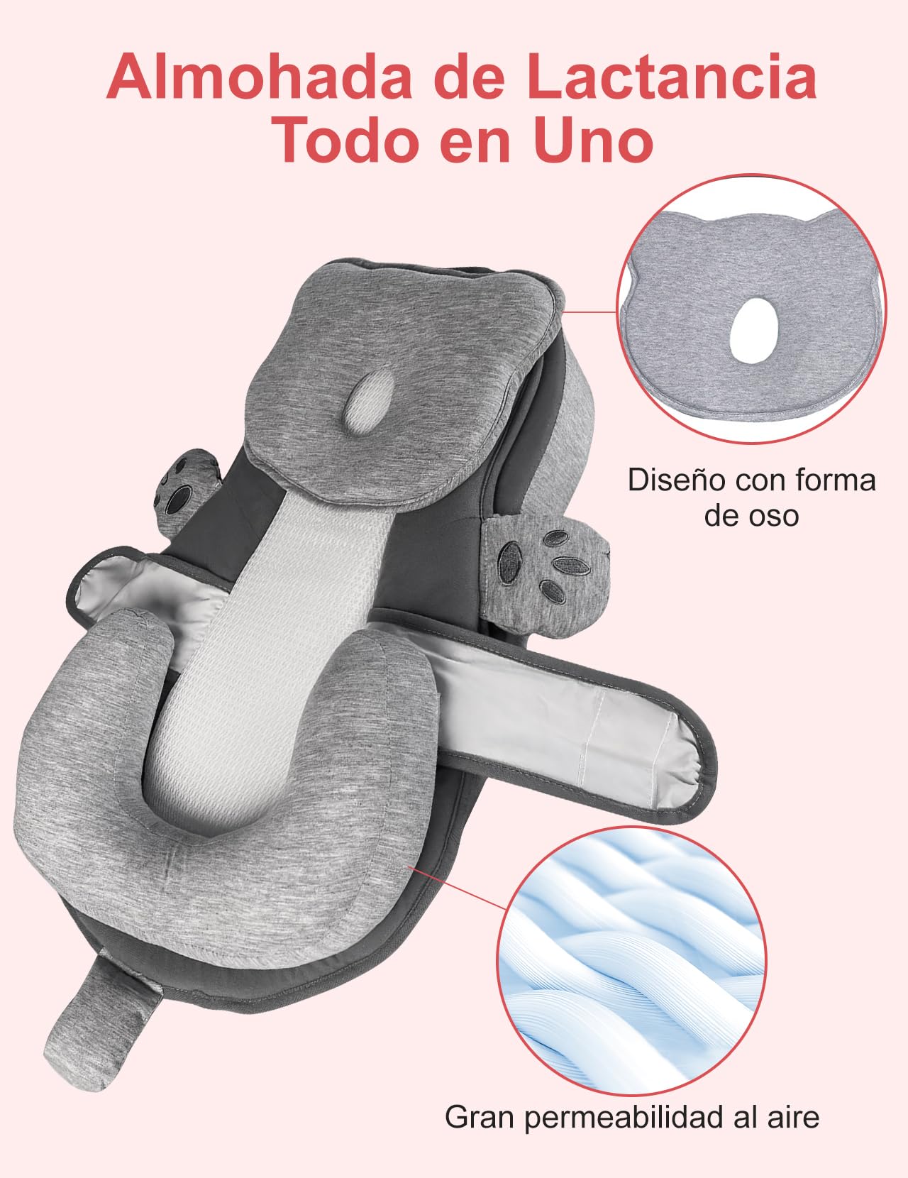 Almohada de Lactancia, Almohada de Lactancia para Biberón