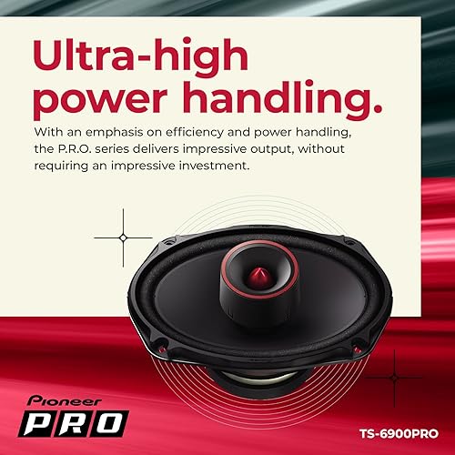Miniatura 3 de Pioneer TS6900PRO PRO Series - Altavoz de 6 x 9 pulgadas, 2 vías, 600 W MAX 2, color negro