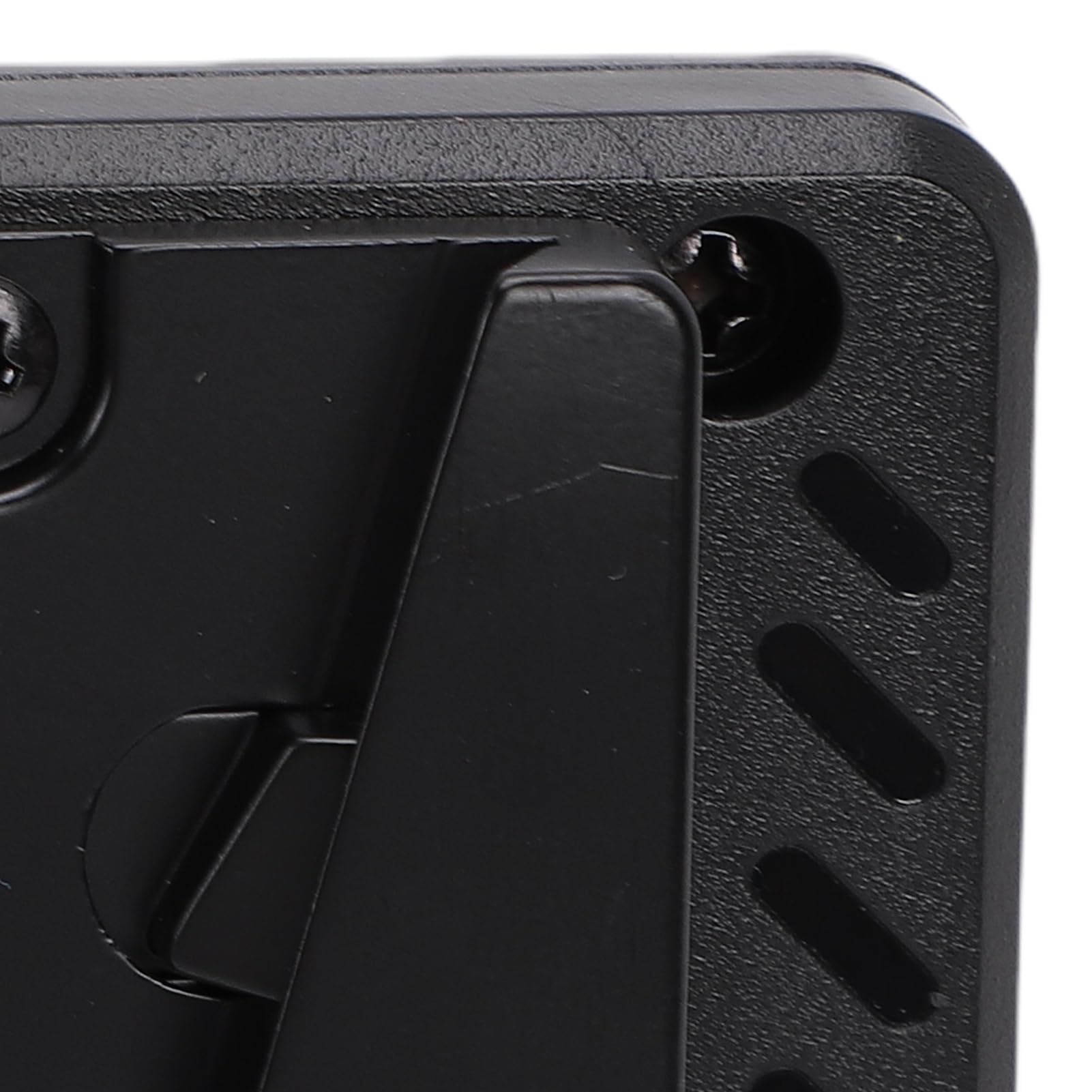Placa Adaptadora de Batería de Montaje en V, Convertidor de Energía de Batería Ficticia de Alta Seguridad para Videocámaras BP U30, Aleación de Aluminio de 48mm