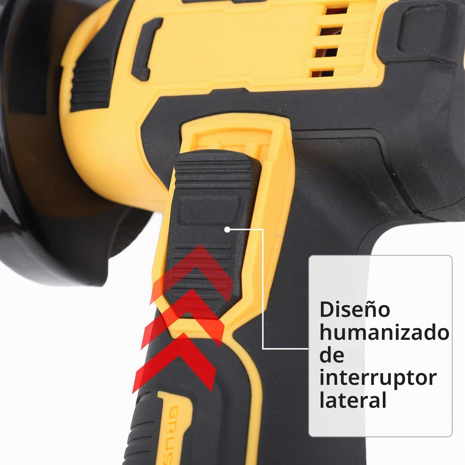 Mini Amoladora Angular, Mulcort Herramienta de corte y pulido de ángulo manual, con 2 baterías recargables, cortador de azulejos multifuncional con 6 discos para ladrillo, madera, acero, piedra
