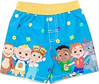 Vista 3 de CoComelon Nico Tomtom Cody JJ - Traje de baño para bebés y niños pequeños
