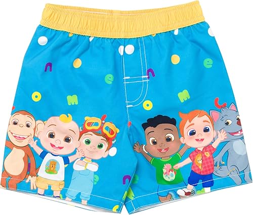 Miniatura 3 de CoComelon Nico Tomtom Cody JJ - Traje de baño para bebés y niños pequeños