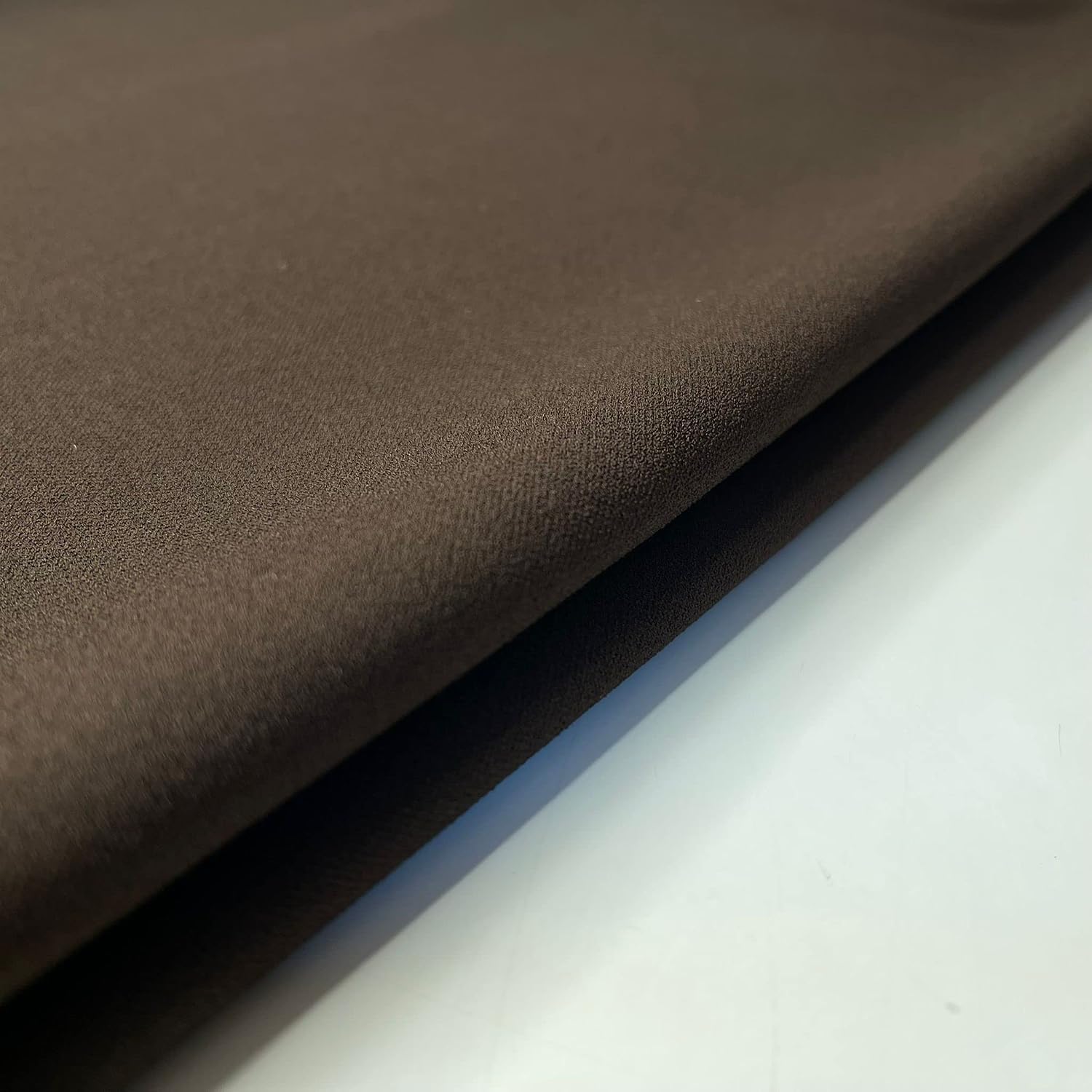Scuba Crepe Breathable Superior Quality Stretch Wet Suit Dress Fabric 140cm Wide (2 METER, BROWN) - Image 3