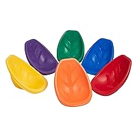 Vista 14 de ECR4Kids Asiento de piso con forma de hoja, silla basculante, gris, juego de 6 piezas