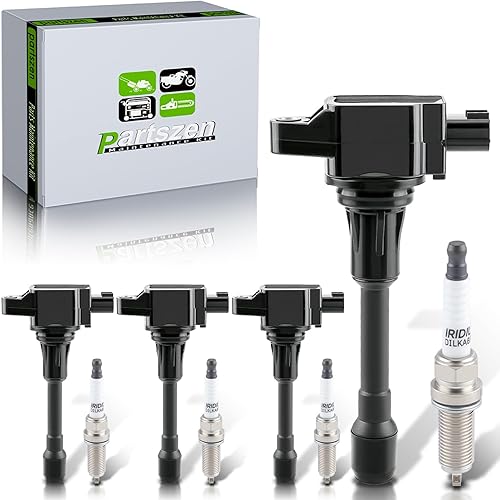 Bujías de bobina de encendido UF549 para Nissan Altima Cube Frontier March NP300 Pathfinder Rogue Sentra Tiida Urvan Versa X-Trail 2007-2019