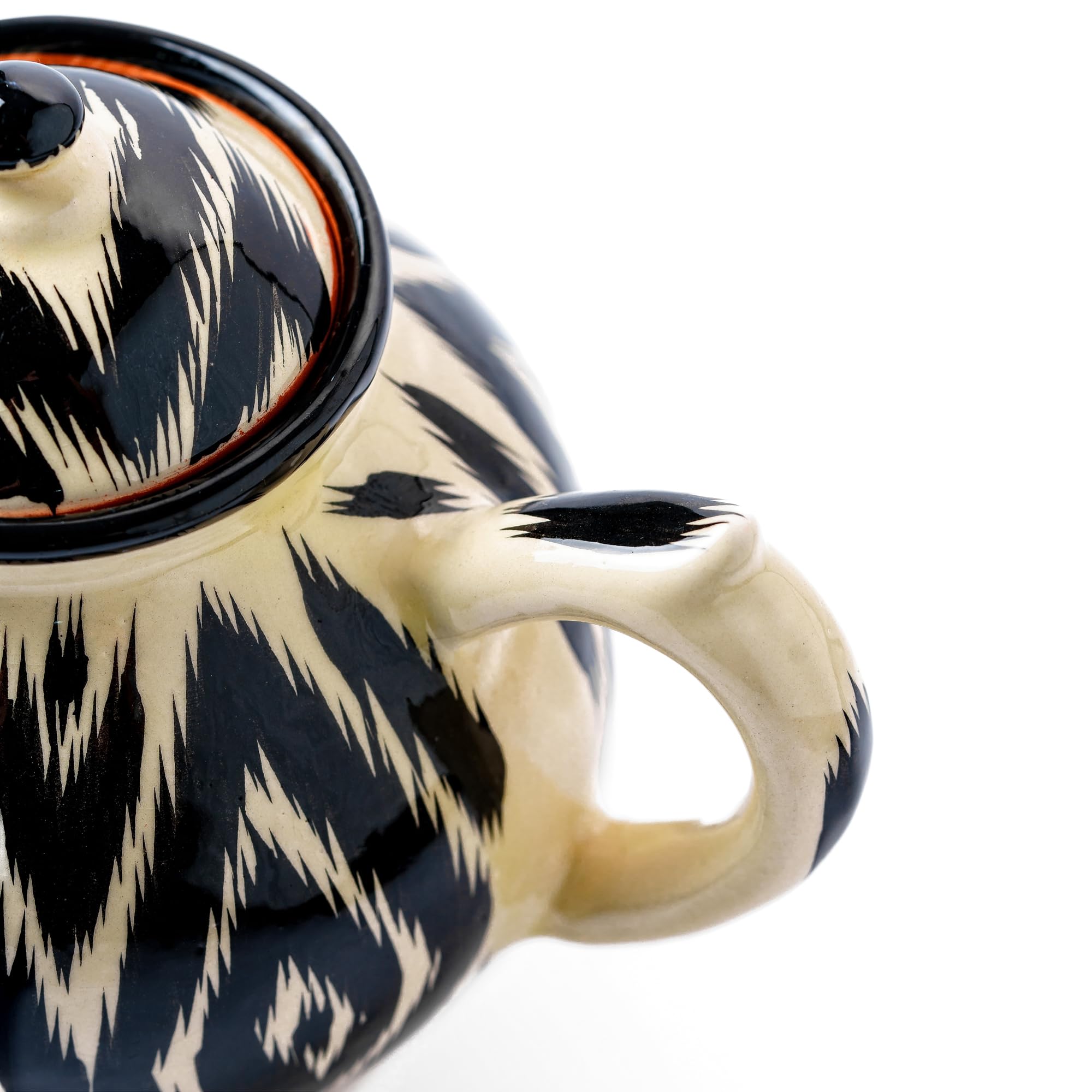 ウズベキスタン陶器 ミンボッシュセラミック工房製 Amazon | ブラック