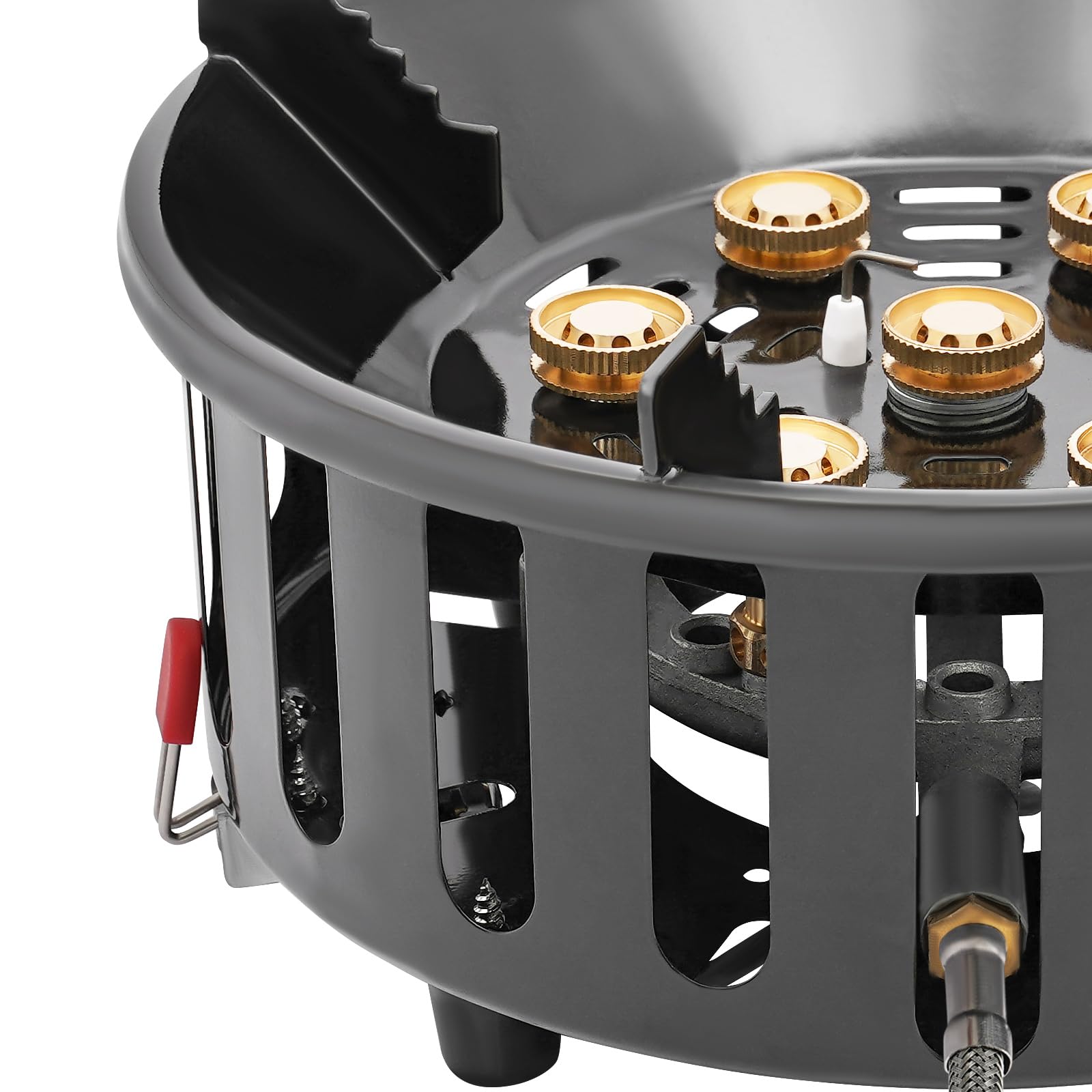 Hornillo de cocina portátil de gas para camping, estufa de gas, 21000 W