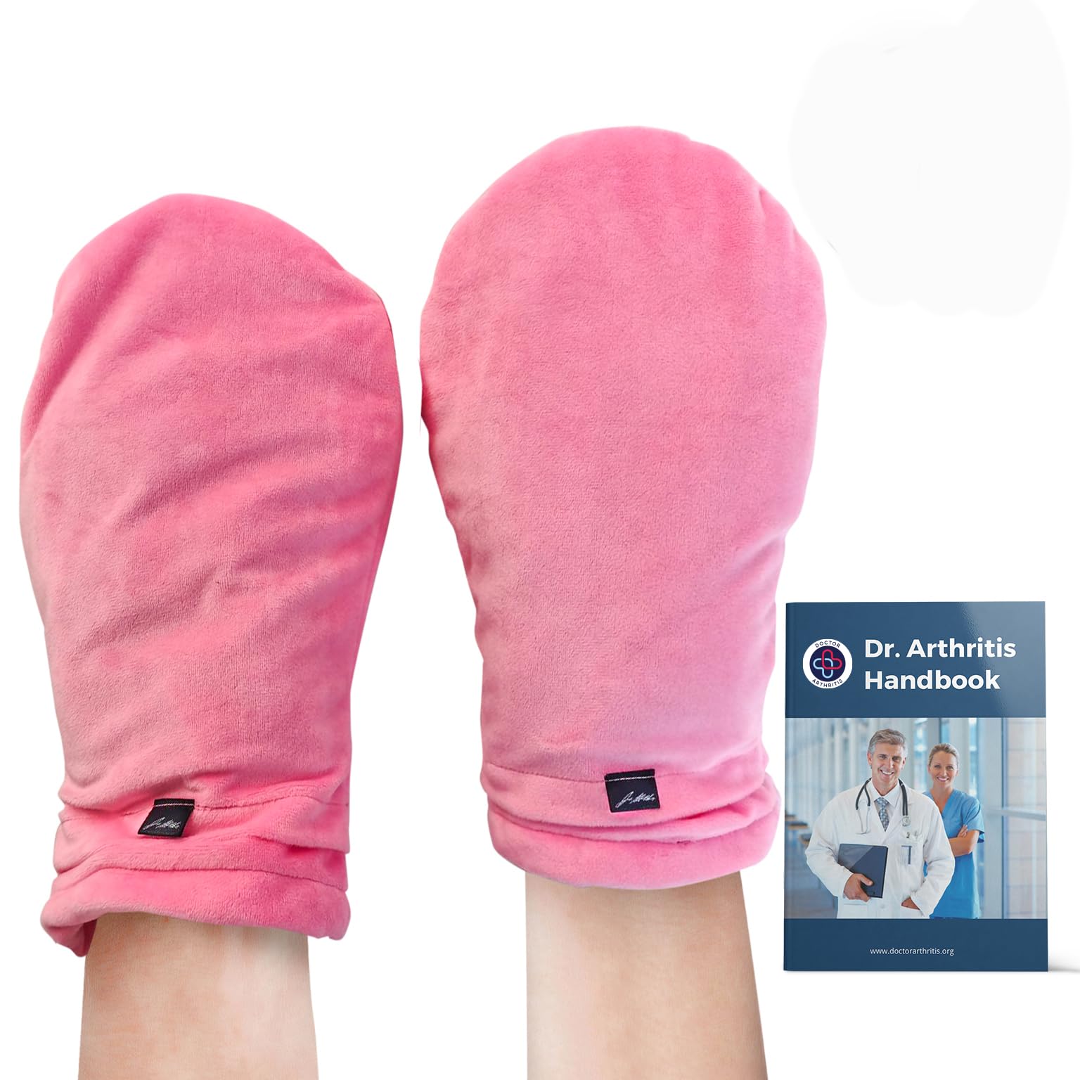 Doctor Approved Hand Warmers - Microwavable Therapy Mittens for Arthritis & Carpal Tunnel Pain Relief (Lavender, Pink)OEKO-TEX STANDARD 100