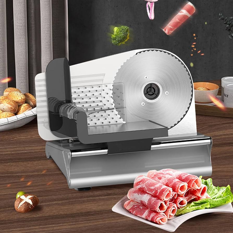 Amazon｜200W電気ミートスライサー 業務用デリミートカッター