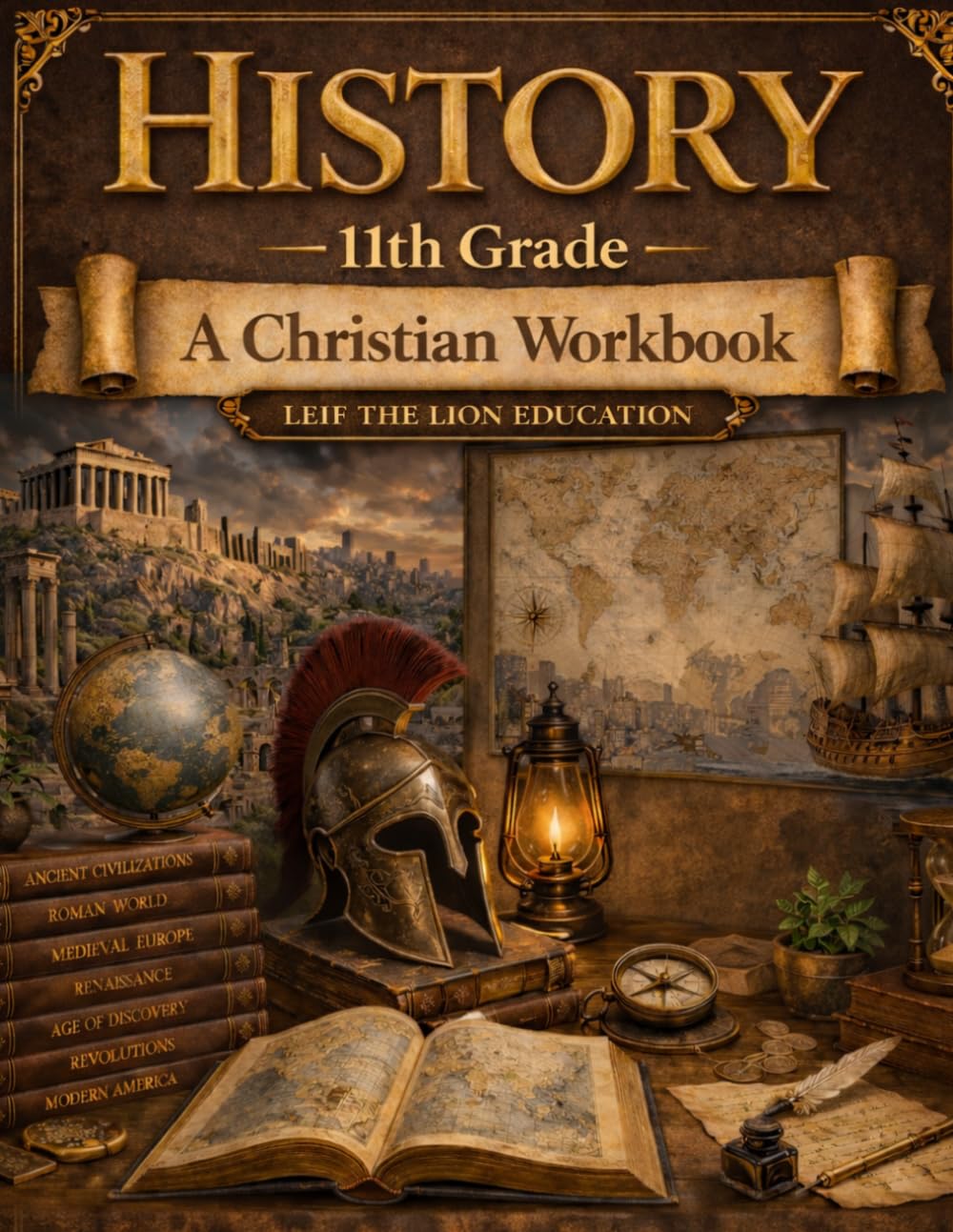 11th Grade History: A Christian Homeschool Workbook (History Workbooks)