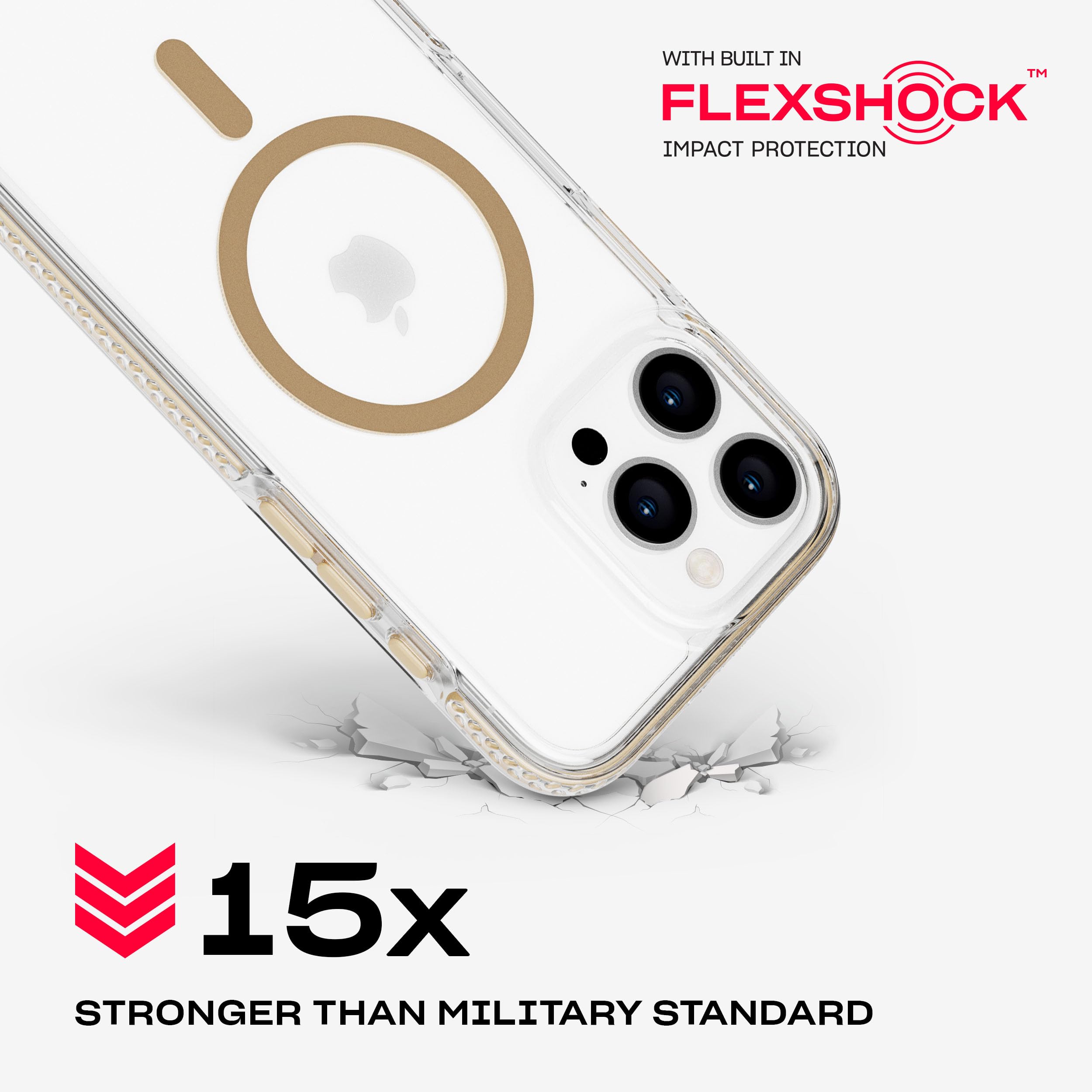 Amazon.com: Tech21 EvoCrystal for iPhone 16 Pro Max Compatible