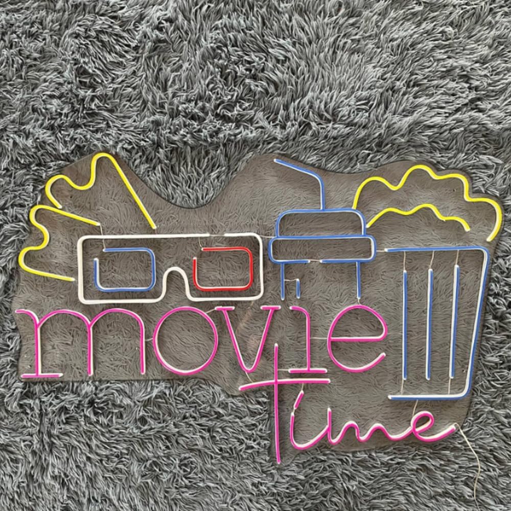 LED Sign Snack Neon Signs Food Led Lights Shop Wall Decorative Popcorn Lamps Pizza Burger Tacos Decoration Light USB Brightness Adjustable