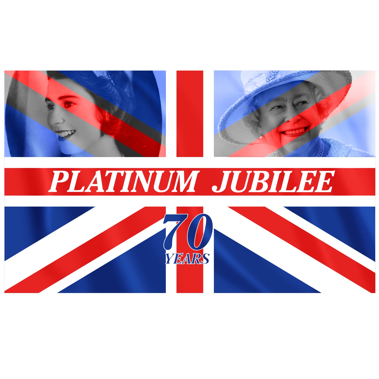 Buy Runmeihe Jubilee Decorations 2022, Large Union Jack s for Jubilee