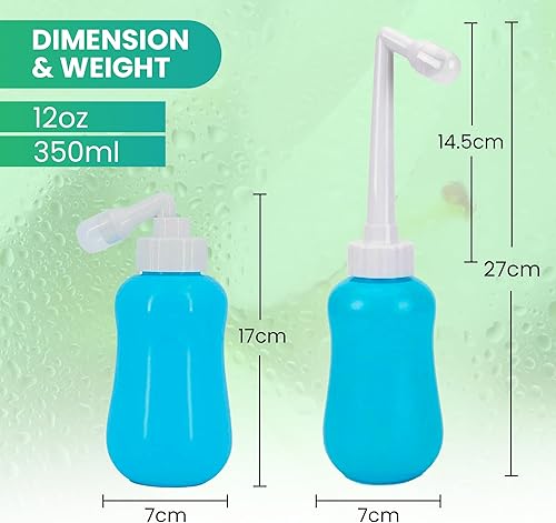 Miniatura 2 de FORET-Peri - Botella para posparto esencial I Cuidado femenino I Bidé portátil superior para mujeres, accesorios después del nacimiento para madres