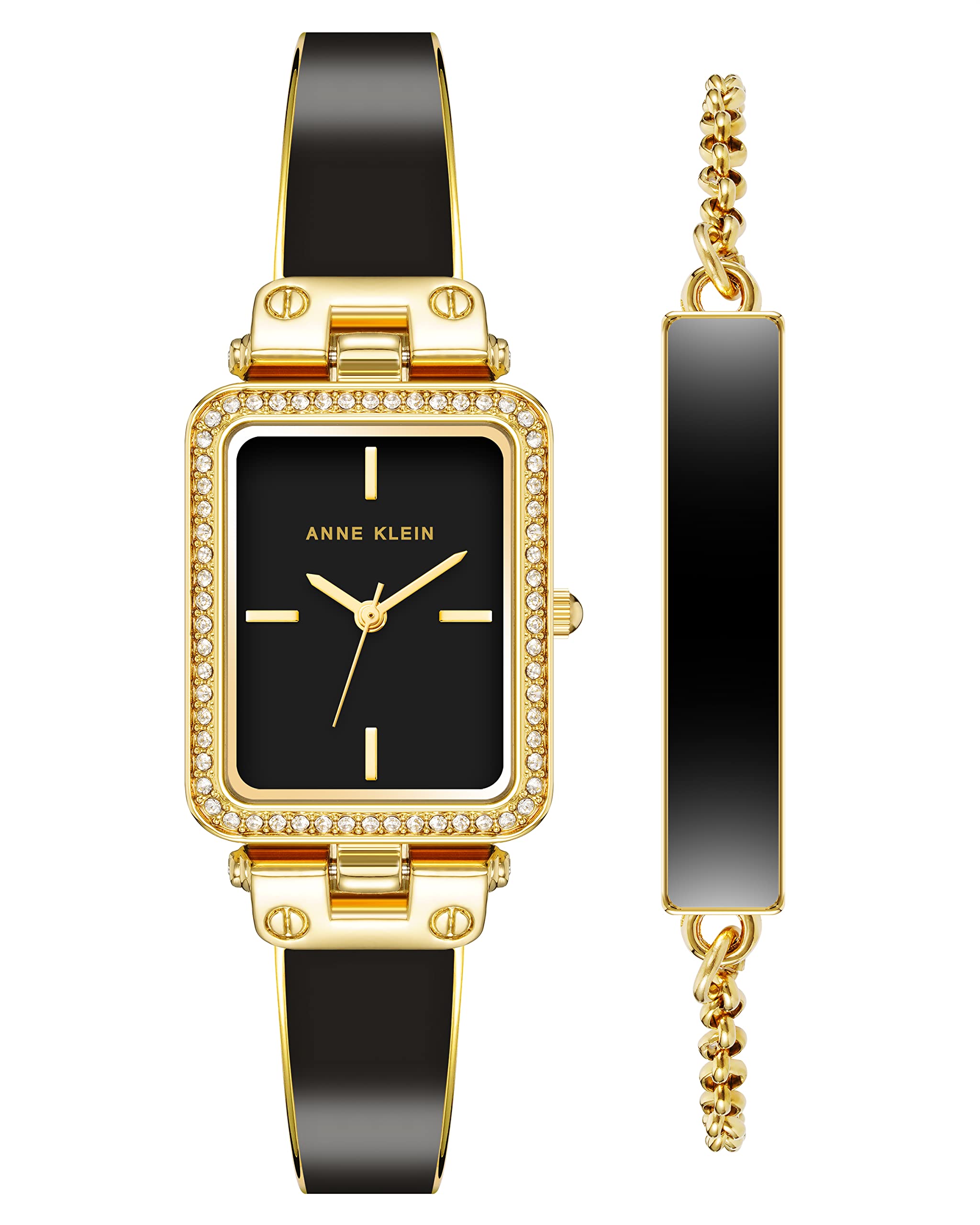 Anne Klein New York Analog Black Dial Womens Watch-AKB3898BKST (B0B1835BXW) Amazon Price History, Amazon Price Tracker