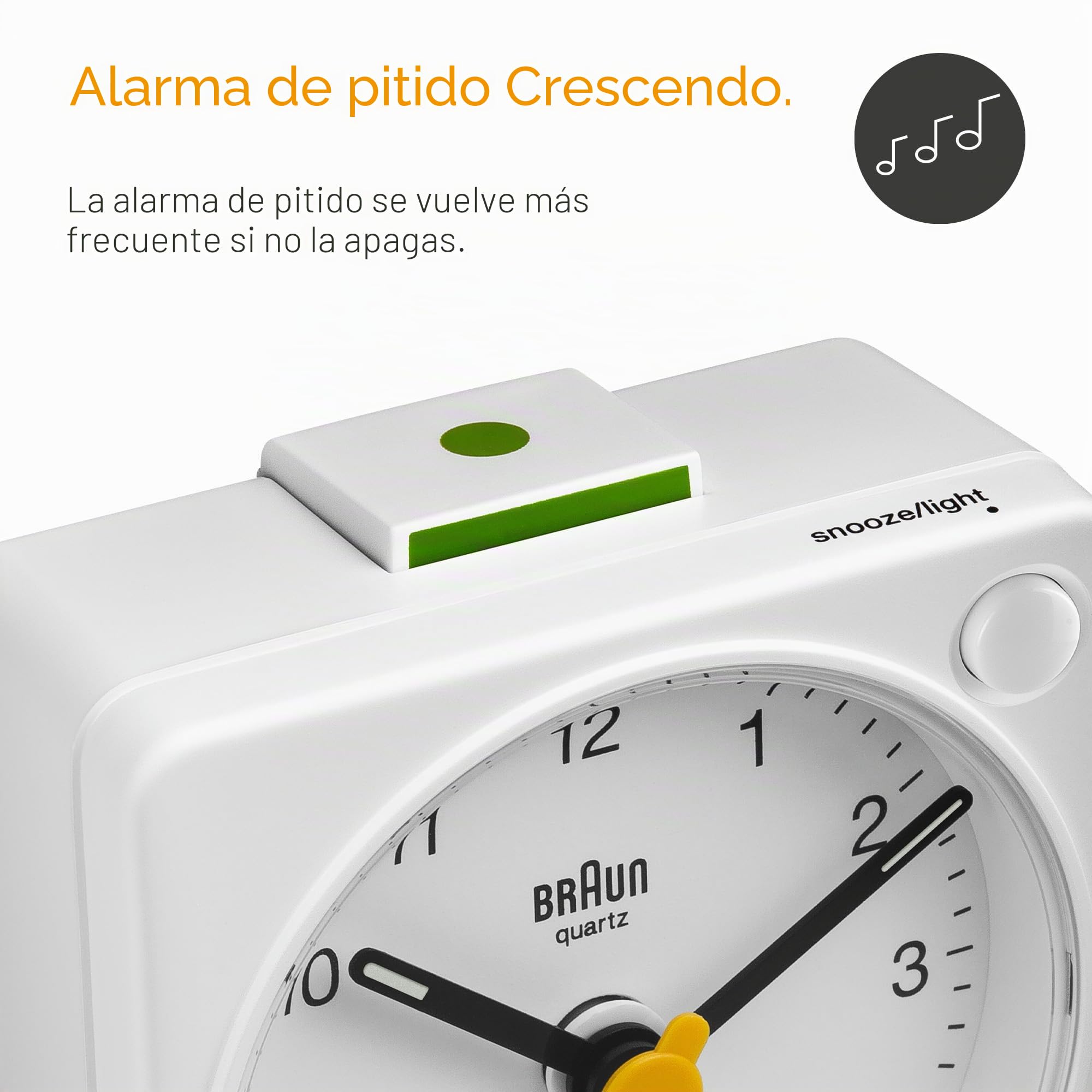 Braun Reloj Despertador
