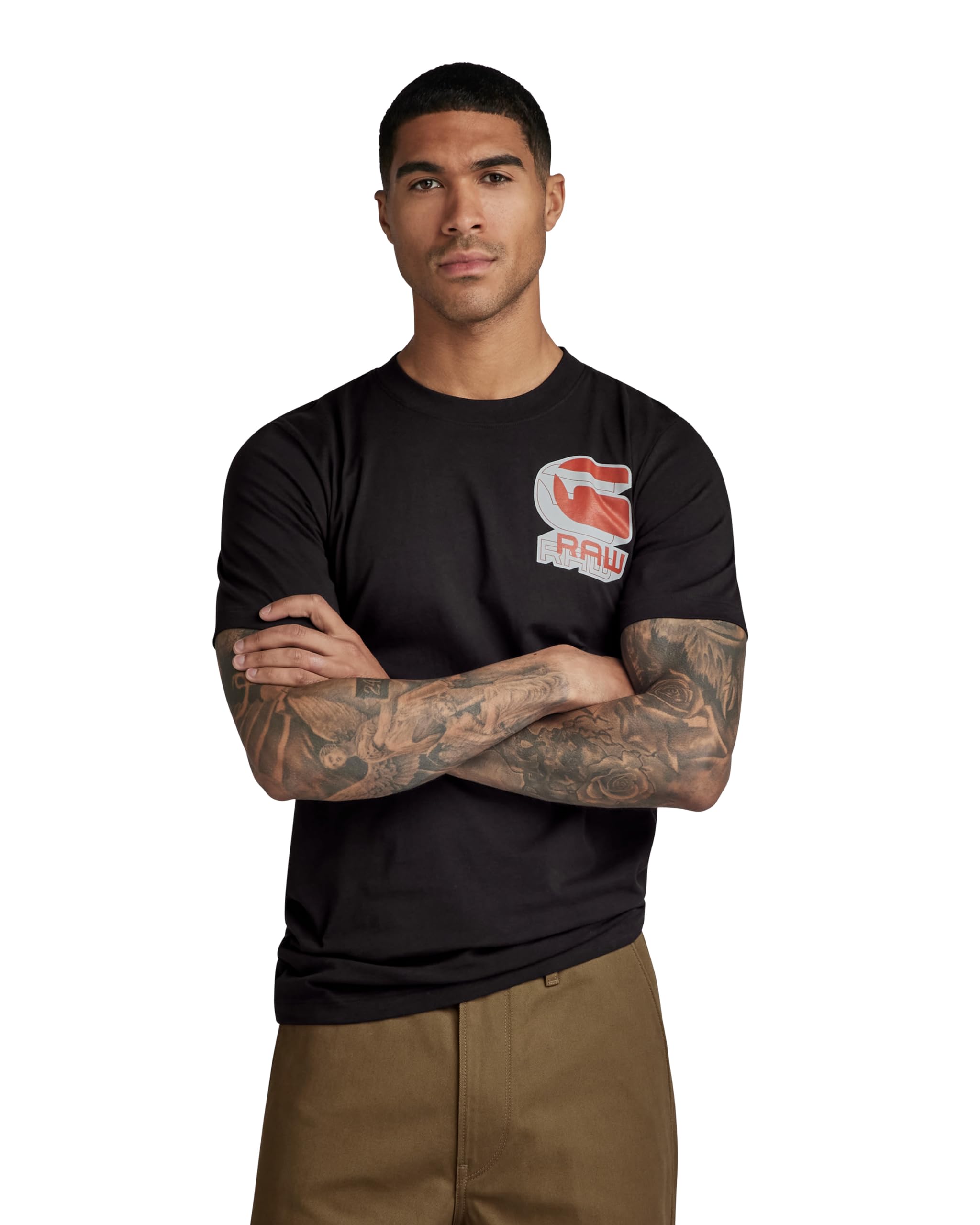 G-STARMen's Shadow Graphic Slim T-Shirt