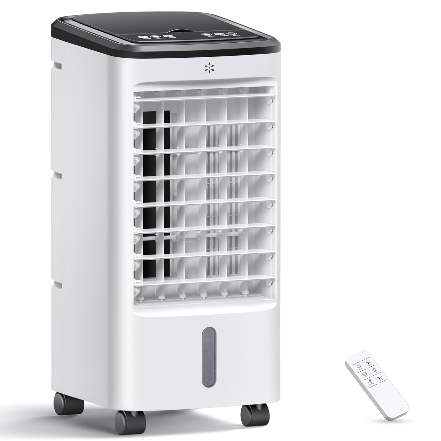 Portable Swamp Cooler Air Conditioner with 4 Modes 3 Speeds Evaporative Air Cooler with 4 Ice Packs 70