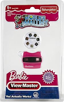 World's Smallest Barbie ViewMaster, Pink
