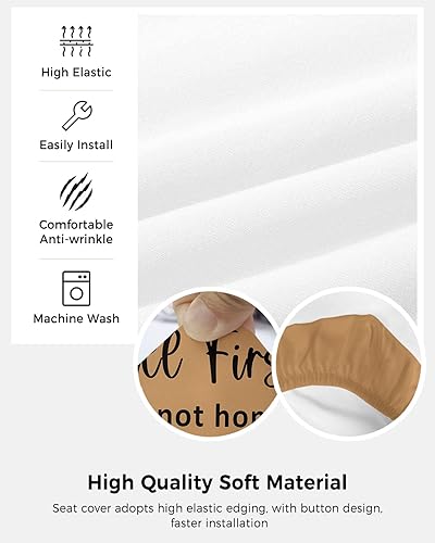 Miniatura 5 de Fundas para silla de oficina personalizadas y divertidas, elásticas, suaves, decorativas, para computadora, escritorio, protector universal para