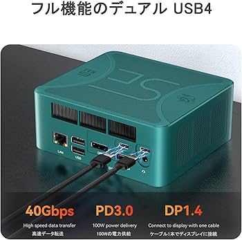 Amazon.co.jp: ミニPC Beelink SER6 MAX Mini Pc AMD Ryzen7 7735HS 8
