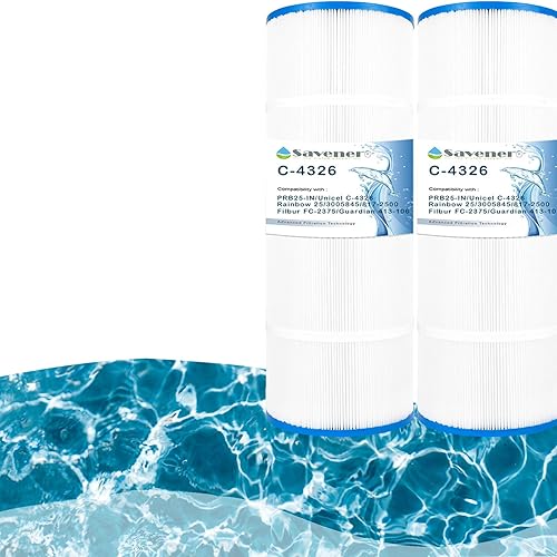 Miniatura 10 de Cartucho de filtro de spa para bañera de hidromasaje C-4950, sustituye a PRB50-IN, PRB50IN, FC-2390, 413-212-02, CP-04075, 17-2380, R173434, M40506,