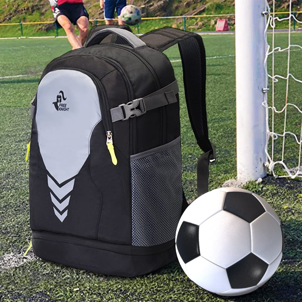 Zaino Sportivo Grande Per Basket Con Scomparto Scarpe E Pallone - Palestra, Viaggi | Resistente All'Acqua - Foto 11