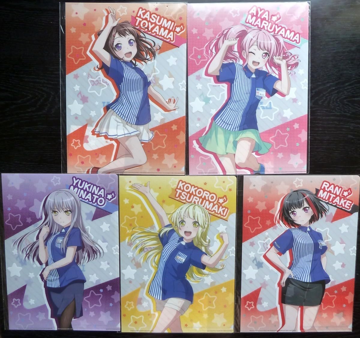 Amazon.co.jp: クリアファイル 23枚 バンドリ Bang Dream ガールズ