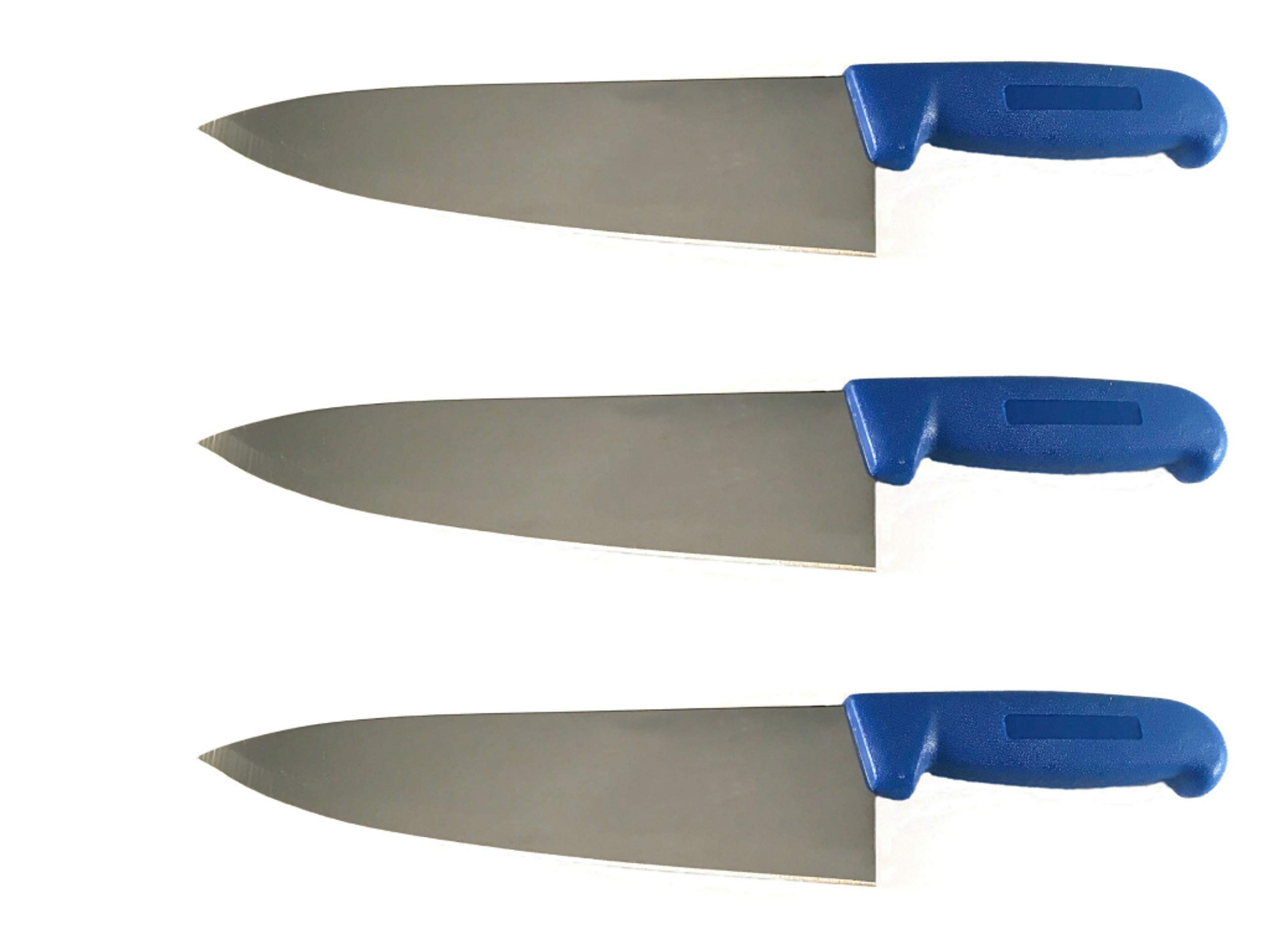 8" Chef Knife Assorted Colors and Packs - Razor Sharp Commercial Kitchen Cutlery - Cook's Knives (Mixed - 1 of Each Color) — Amazon image 10