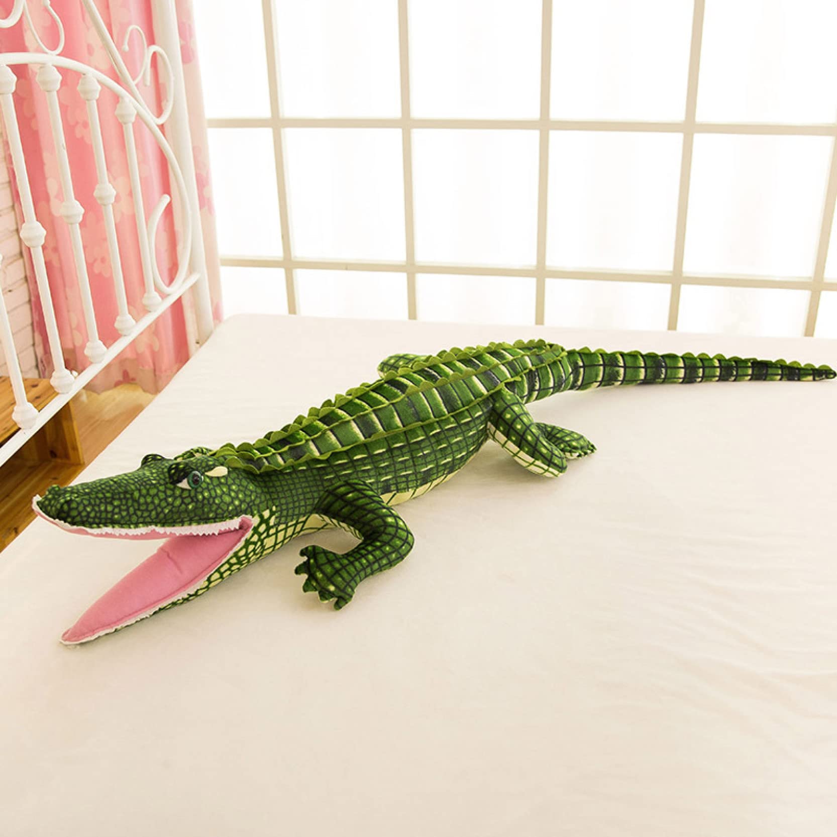 Amazon.co.jp: [ハウスXIN] クリスマス ワニ 鰐 抱き枕 ぬいぐるみ わ