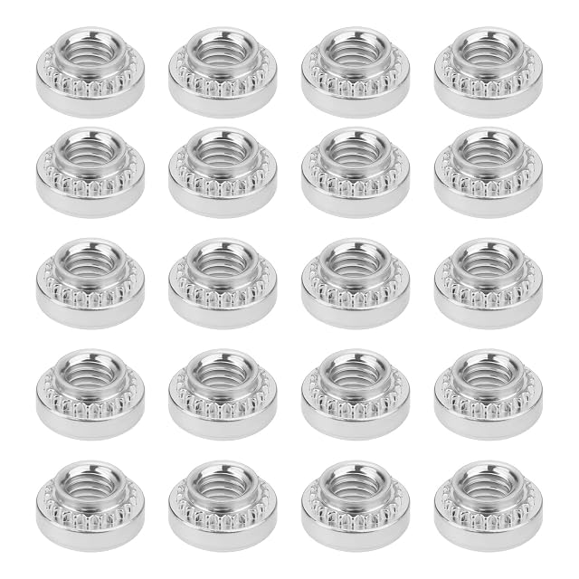 Create idea 50 Tuercas de Presión de 3 Mm para Coche RC 9805827 19805827 Compatible con Tam-iya TA01 TA02