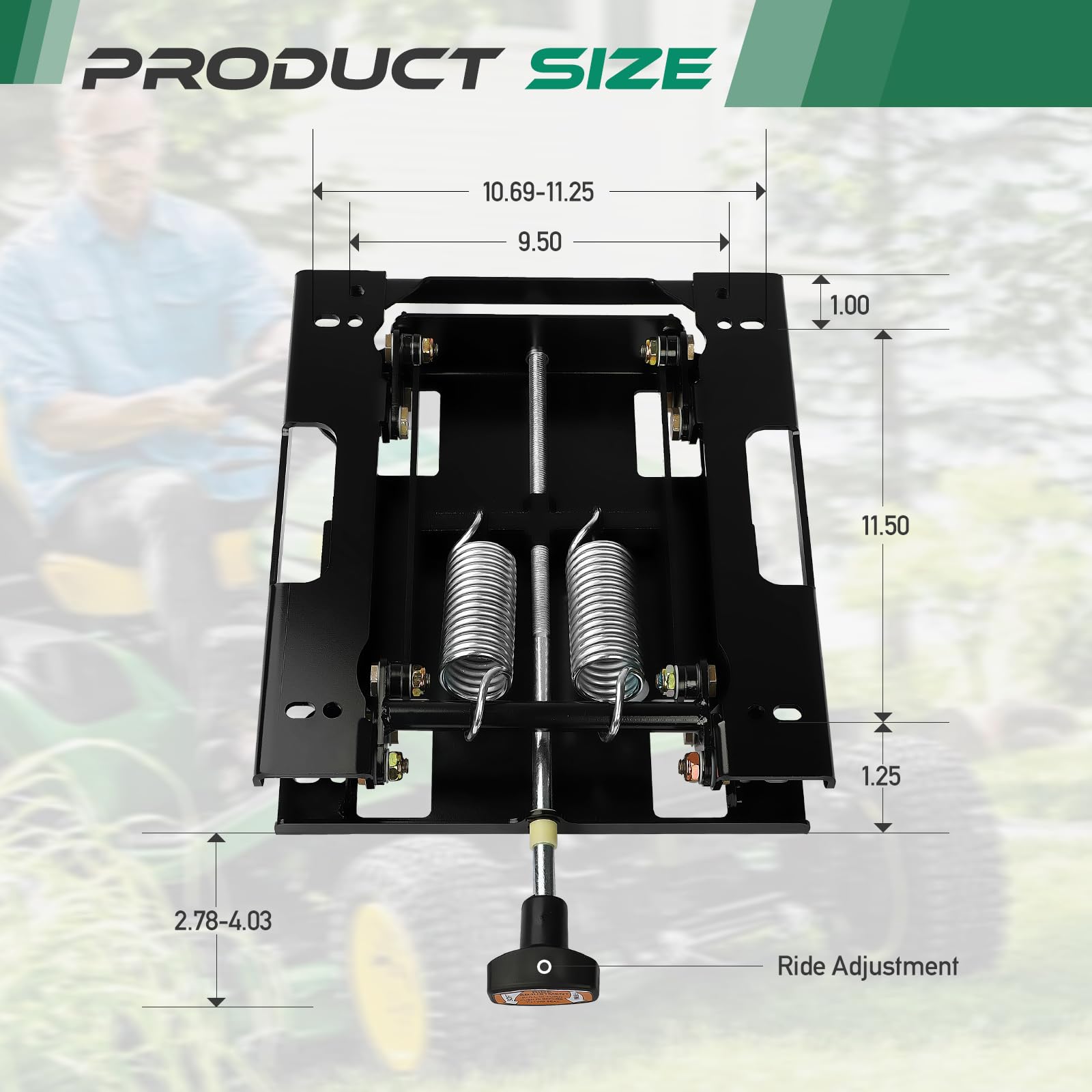 Amazon.com: Seat Suspension Kit for Zero Turn Lawn Mower