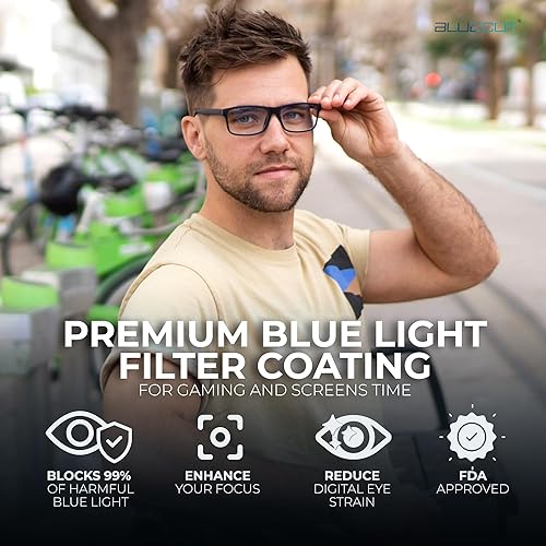 Miniatura 2 de Lentes con filtro para bloquear la luz azul, lentes antifatiga para la computadora, evitan el dolor de cabeza, lentes para uso en el interior de