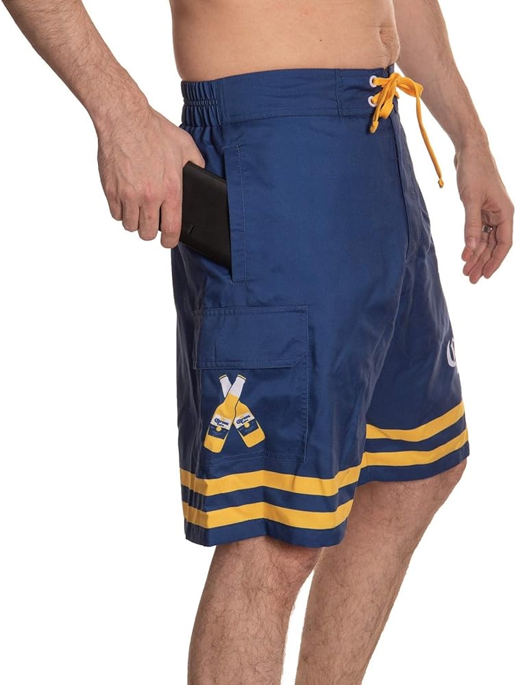 Corona Extra Crossed Bottles Board Shorts (as1, Alpha, xx_l