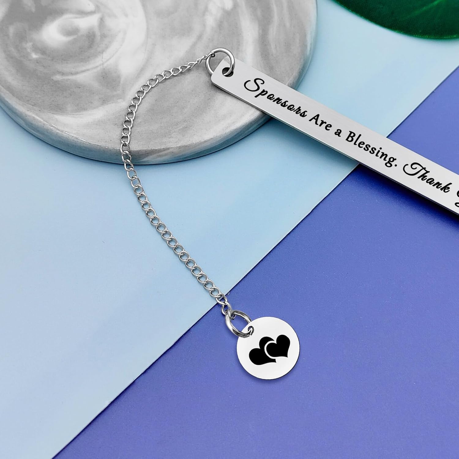 Sponsor Gift Bookmarks Book Lover Gift Sponsor Appreciation Gift Thank You Gift for Confirmation Sponsor Book Club Gifts Confirmation Sponsor Gift for Women Retirement Birthday Gift Librarian Present - Image 4