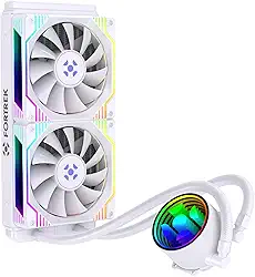Water Cooler Fortrek Breezy 240 mm Fan Duplo Branco