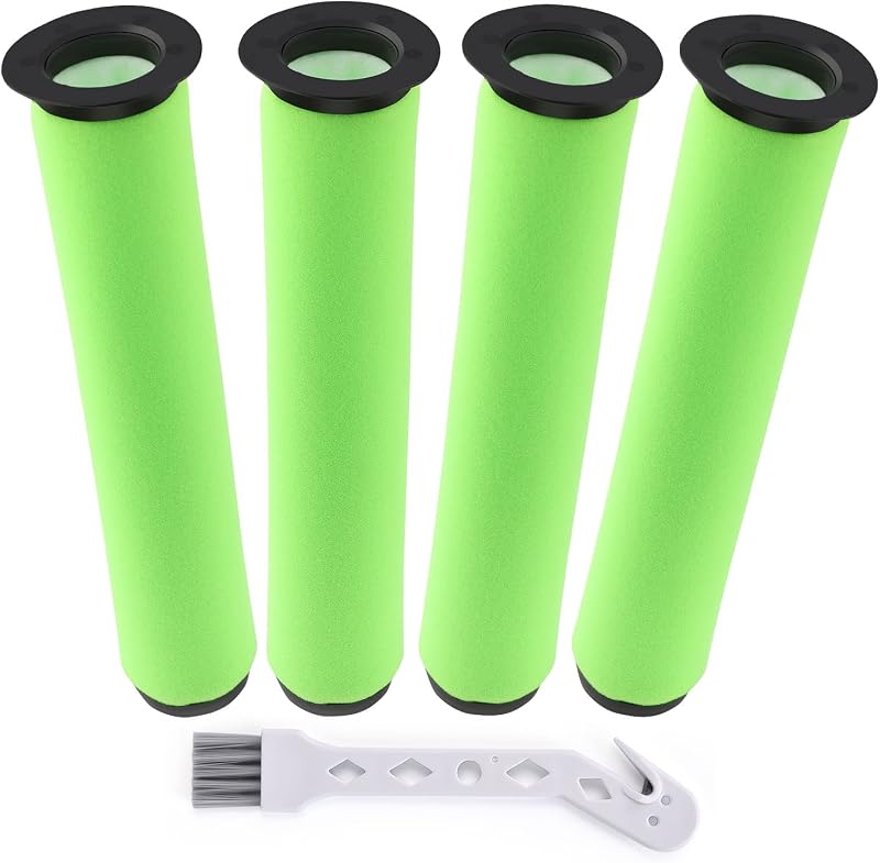 Artraise Air Ram Filter for Bissell AirRam 1984 2144 21448 Cordless Vacuum | Parts Filter Replacement 19841 19844, AirRAM for Gtech Mk2 K9 Filters Cordless Vacuum Cleaner, part#1611215 (4 Pack Filters)