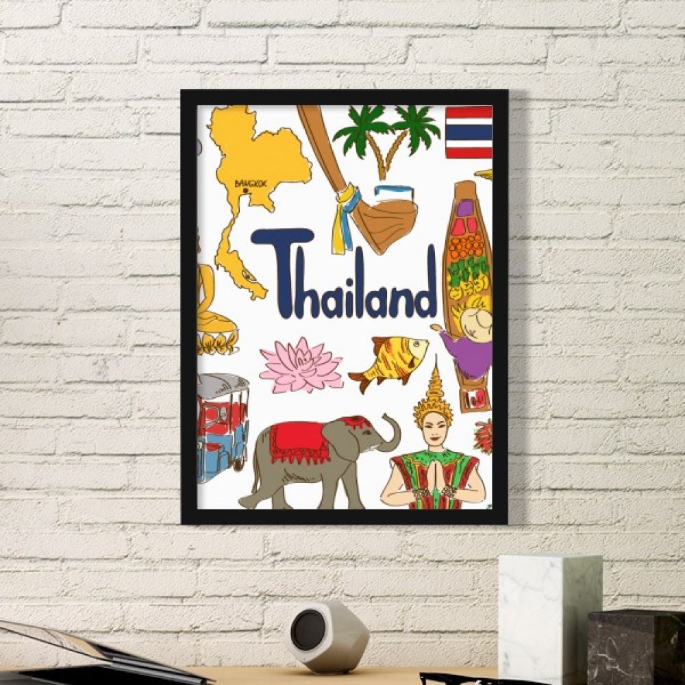 Cadre photo Thaïlande pour une ambiance de voyage zen dans votre salon