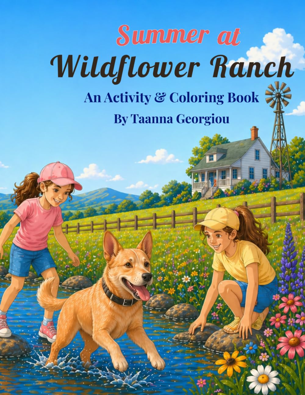 Summer at Wildflower Ranch: Coloring & Activity Book: A Fun Children’s Activity Book with Mazes, Coloring Pages, Word Searches, Tracing, and More for ... (Wildflower Ranch: Life Through the Seasons)