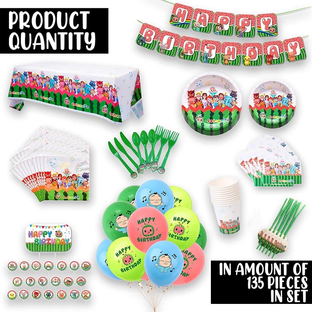 Buy 135PCS Party Supplies Set of Ballons 12