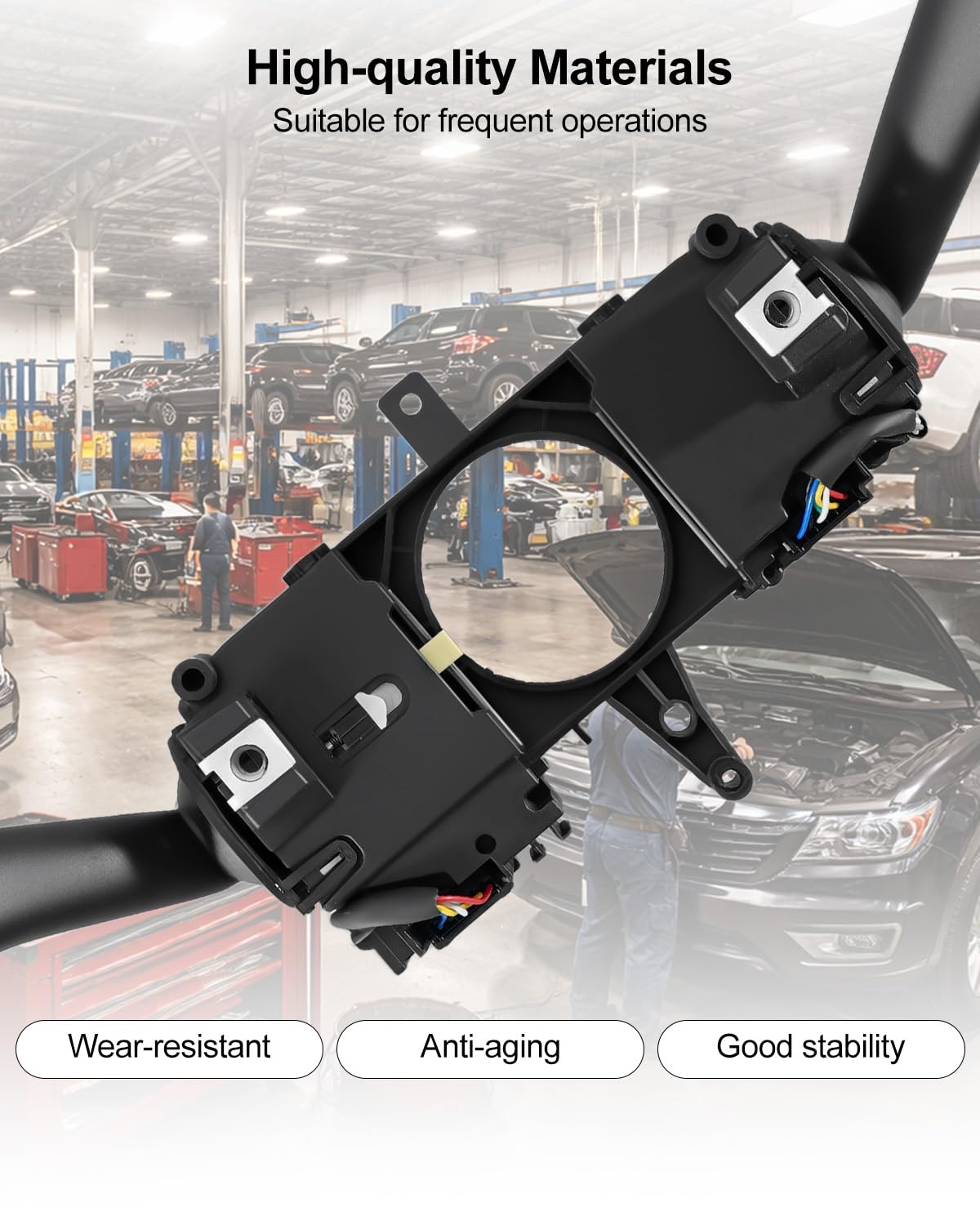 Cruise Control Turn Signal Headlight Combination Switch Fit for VW Jetta 2011-2018 Beetle 2012-2019 Replace 5C5-953-513-G 5C5953513G 5C5-953-513 5C5953513 5C5-953-513-G-9B9 5C5953513G9B9