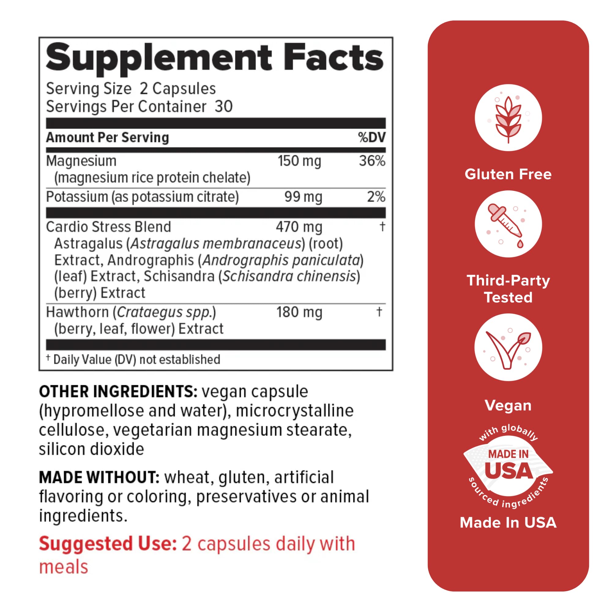Redd Remedies 120/80 Care | Heart & Circulatory Support | 30 Servings — Amazon image 2